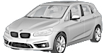 BMW F45 P06B1 Fault Code